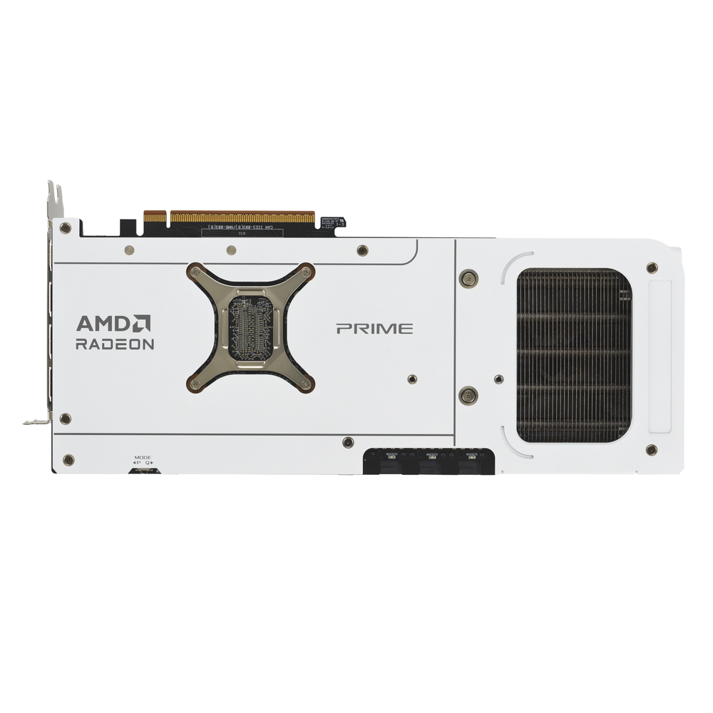 AMD Radeon RX 9070 XT搭載グラフィックカード・ホワイトカラーモデル